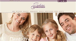 Desktop Screenshot of erskinefamilydentistry.com